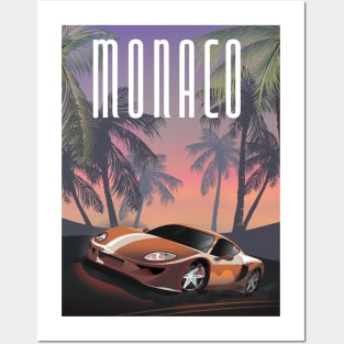 Monaco Posters and Art